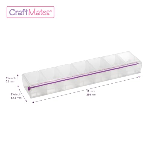 Craft Mates Craft & Sewing Supplies Organizer, 14 Locking Compartments, 3XL - style: 7 Locking Compartments (3XL)