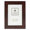 Lawrence Frames 755923 Espresso Wood Picture Frame, 2.5 by 3.5-Inch, Dark Walnut - color: Dark Walnut, size: 2.5x3.5