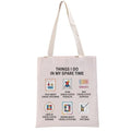 G2TUP Cross Stitching Lover Gift Hobbies Design Tote Bag Cross Stitching Supplies Handbag Cross Stitcher Gift