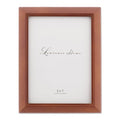 Lawrence Frames Estero Collection, Chestnut Wood Picture Frame, 5x7 - color: Chestnut, size: 5x7