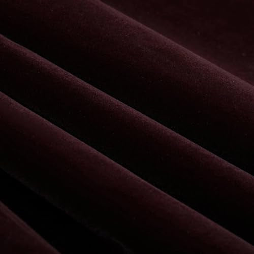 Self Adhesive Plush Velvet Fabric Sheets Velvet Flock Paper Roll Soft Flocking Fabric for Jewelry Box Felt Liner Furniture DIY Arts and Crafts 14 x 98 Inches Brown - color: Brown, size: 98"L x 14"W