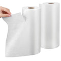 2 Pcs Tear Away Machine Embroidery Stabilizer 12" x 50 Yd Rolls - Medium Weight 1.8 Oz Embroidery Backing for Clothes - Cut into Variable Sizes for Machine & Hand Sewing