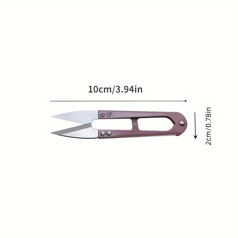 6 Pcs Sewing Scissors shears, 4 Inch Yarn Snips, High-Carbon Steel Thread Snippers, Sewing Snips Thread Cutter Scissors