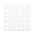 MECCANIXITY 30pcs 3"x3" Plastic Mesh Canvas Sheet 6 Count Needlepoint Blank Canvas for Embroidery Knit Crochet Acrylic Yarn Crafting, Clear White