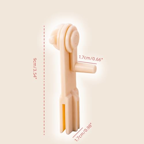 2 Pcs Floss Bobbin Winder Embroidery Thread Winder for Sewing Portable Embroidery Floss Bobbin Winder for Crafting DIY Making Sewing Machine Accessories