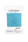 3-Strand Silk Needlepoint Thread, 10 Yard Smooth & Lustrous Silk Thread for Needlepoint, Hand Embroidery, Sewing & DIY Needlework to Family and Friends(Azure) - color: Azure