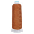 42S/2 Wool Embroidery Thread 1500m Fibers Embroidery Floss Hand Sewing Thread Sewing Machine Kit Needlepoint Thread for Sewing DIY Craft Cross Stitch Threads (Light Brown) - color: Light brown