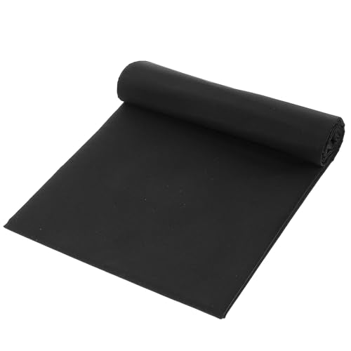 100% Black Cotton Fabric 10 Yards 59 Inches Wide Cotton Quilting Fabric by The Yard, Soft Embroidery Muslin Fabrics for Sewing Material Apparel Cloth - color: Black, size: 10 Yards