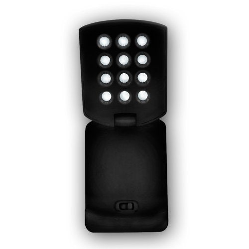 OttLite LED Mini Flip Lite, Black - size: pocket size