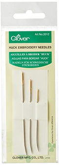 Clover 2012 Huck Embroidery Needles - size: #137