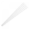 uxcell Beading Needles Fine Thin Long Straight Sewing Embroidery Threads Stainless Steel 4.72 Inch 0.02 Inch Wire Diameter 50Pcs - size: 120mmx0.55mm