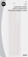 Dritz 252 Looped Needle Threaders (6-Count),Silver