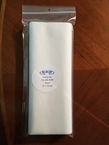Vilene Water Soluble Embroidery Stabilizer & Backing - Wash Away - for Free Standing Lace 12"x10yd