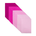 Jtnohx Soft Felt Sheets Felt Fabric for Crafts 4 Colors 40Pcs Pink Series - color: Pink Series