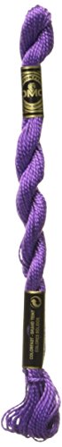 DMC 115 3-208 Pearl Cotton Thread, Very Dark Lavender