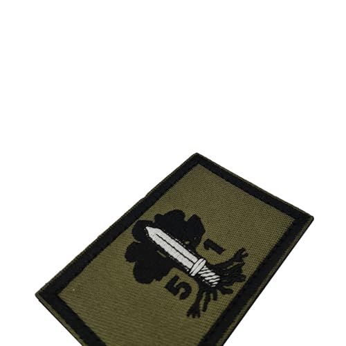 Tree Golan Heights Israel Flag Patch Applique, Embroidered Israeli Flag Patches Appliques, Tactical Combat Armband Badges with Hook and Loop Fastener Backing, 3.15 x 1.97Inch, Set of 2 - color: color_c