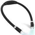 LEDGLE Neck Book Light for Reading,Rechargeable,6 Brightness Classic-Black - style: Old Design- Black