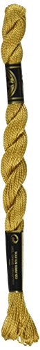 DMC 115 5-729 Pearl Cotton Thread, Medium Old Gold, Size 5
