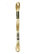 DMC 117-738 Six Strand Embroidery Cotton Floss, Very Light Tan, 8.7-Yard