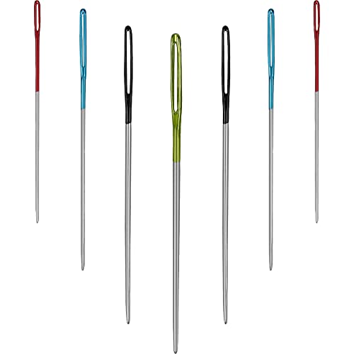 SINGER Tapestry Needles in Dial Compact, Assorted Sized Sewing Needles, Sizes 22, 24, 26, 28, Set of 24