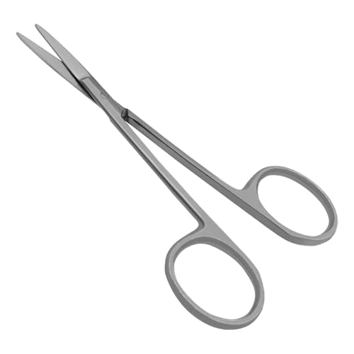 Iris Scissors 4.50" Str/Cud/Angled TC Tungsten Carbide, Supercut O.R. Grade (O.R. Grade Straight) - style: O.R. Grade Straight
