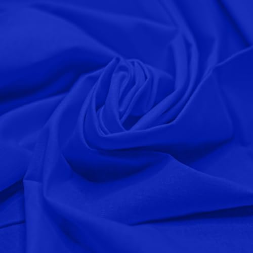 6 Pcs 18 x 21 Inches Cotton Fabric Precut Quilting Fabric Bundles Solid Colors Quilt Material for DIY Craft Sewing Embroidery (Red Blue) - color: Red Blue