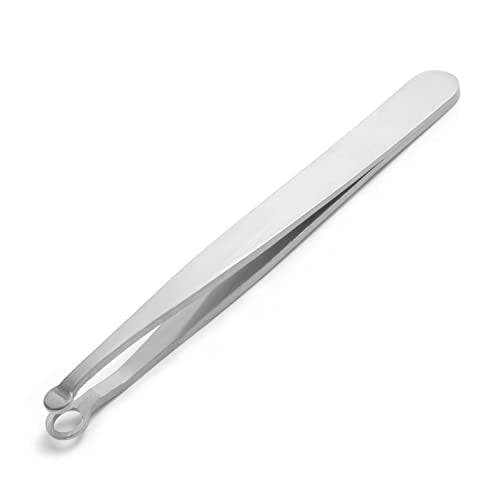 Multicolor Professional Grooming Scissors for Facial Hair Removal - color: Siver Tweezers