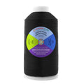 Mandala Crafts Size 346 210D T350 Black Bonded Nylon Thread, 415 YDs - color: Black, size: T350 #346 210D/15 415 Yards
