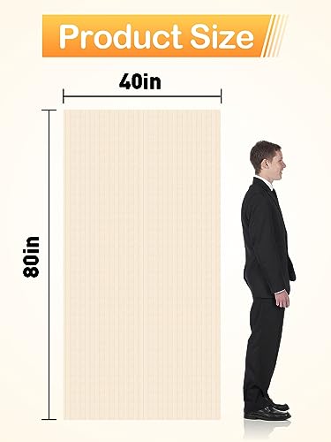 80×40in Durable Yet Forgiving Overlocking Tufting Cloth with Marked Line - size: 80 × 40 inch