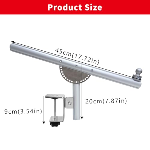 Couple Embroidery Art Cross-Stitch Stand Embroidery Frame Stand Aluminum Alloy Embroidery Frame Stand Adjustable Cross-Stitch Stand Suitable for Embroidery and Sewing (Desktop) - style: Desktop