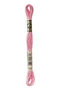DMC 117-3326 Mouline Stranded Cotton Six Strand Embroidery Floss Thread, Light Rose, 8.7-Yard, Pack of 1