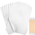 Outus 100 Sheets White Carbon Transfer Paper A4 Size with Stylus Tools - color: White