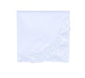 6 Pack of Ladies Embroidery Cotton Handkerchiefs Lace Wedding Hankies - color: F