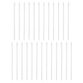 HARFINGTON 25pcs Sewing Needles 0.4mm Diameter 66mm (2.6") Long Ultra-Thin Stainless Steel Hand Embroidery Bead Needles for Jewelry Making DIY Crafts - size: 0.4mm Dia + 66mm Length