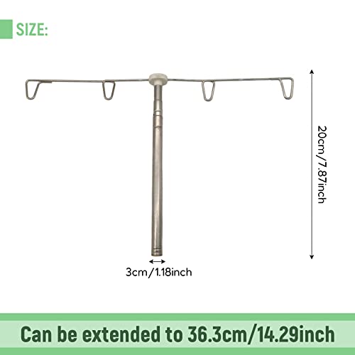 Adjustable Cone Thread Stand Spool Holder for Sewing Machine Embroidery Quilting Serger Machines, Thread Stand for Smoother Feed, Large Spool Holder
