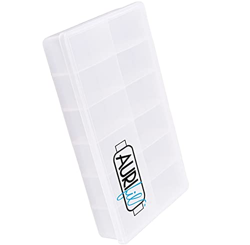 Aurifil Empty Thread Case for up to 12 Large Aurifil Thread Spools, Stackable (One (1) Case)
