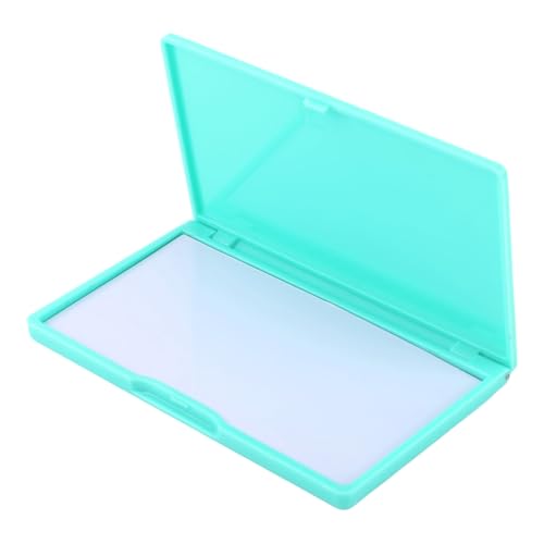 Magnetic Needle Case, Portable Travel Embroidery Needle Tin Holder Organizer Rectangle Strong Magnet Sewing Pin Storage Box for Sewing Enthusiasts Quilting Tailoring & Craft Supplies (Cyan) - color: Cyan