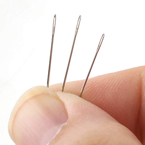 John James Short Beading Needles, Size 10, Pack of 25 - size: #10 Short - 25 Needles