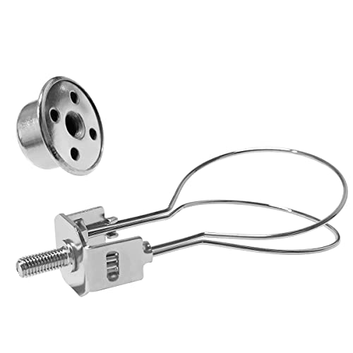 Clip on Lampshade Adapter, Shade Light Bulb Clip Adapter(1 Pcs, Silver) - color: Silver