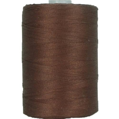 ThreadArt Cotton Quilting Thread, 1000M 50/3, Chocolate Brown 812 - color: CHOCOLATE BROWN