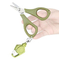 Booms Fishing S01 Fishing Scissors for Braided Line, 4 Styles Options - color: Green_1