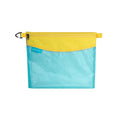 pack all Water-Resistant Zipper Pouch, Mesh Zipper Bag, 14.17"x10.23" - color: Blue, size: Large