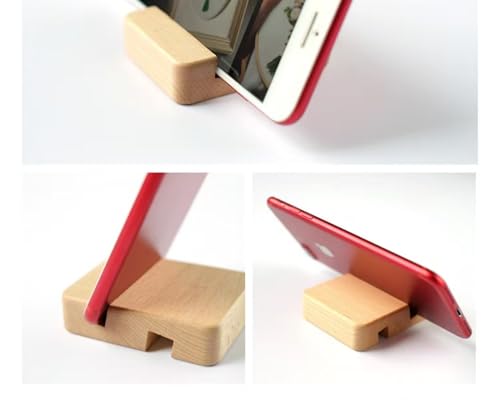 QIZUOLIFE Wooden Embroidery Hoop Stand Display Frame & Phone Holder