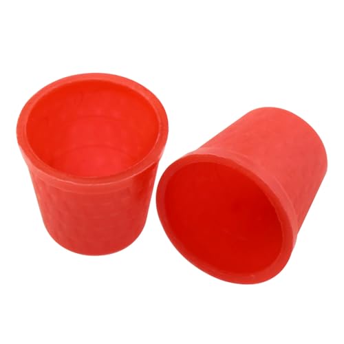 zutisay Plastic Sewing Quilting Thimbles Red Sewing Thimble red thimbles for Hand Quilting Suitable for Needle Patchwork Embroidery, etc. (red) 30pcs