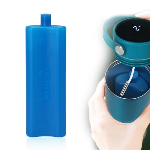 YOUSHARES Ice Pack for Insulin Cooler Travel Case, TSA Approved Freezer Ice Box for Injections, Keep Insulin Bottle Cooling 24h for Diabetic Supplies (1PCS) - color: 09_Spare Blue Ice Brick