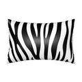 Satin Pillowcase for Hair and Skin Black and White Zebra Stripe Super Soft and Cooling Similar to Silk Pillow Case 1 Pack with Hidden Zipper Silky Soft Zippered Satin Pillowcase20 x30 - color: Black and White Zebra Stripe