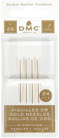 DMC Gold Tapestry Hand Needles, Size 26 4/Pkg