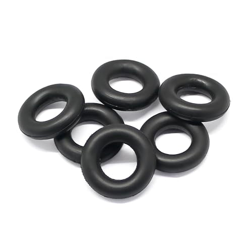 4pcs Bobbin Winder Rubber Tires O Ring Compatible with Sewing Machine Singer 15-91, 66-16, 99K, 128-3,#15287 - color: 4pcs