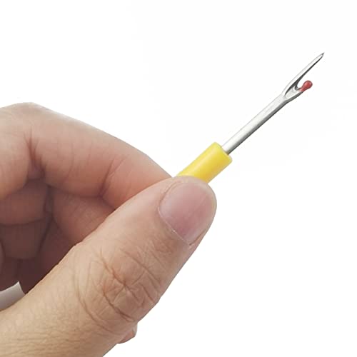 NSBELL 40PCS Seam Rippers Sewing Remover Thread Unpicker with Plastic Cover for Sewing and Crafting