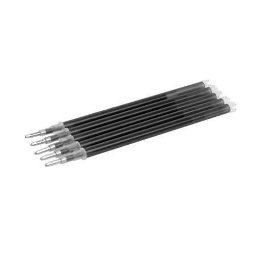 Heat Erasable Fabric Marking Pens 100pcs,Disappearing Ink Cloth Tracing Refills for Creating Washable Art and Lettering,Sewing,Quilting,Dressmaking,Shoesmaking,Leather - color: 100pcs black